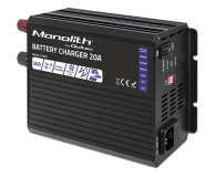 Qoltec Inteligenta Ładowarka Monolith LiFePO4 AGMGEL 20A 12V - 1238967 - zdjęcie 5